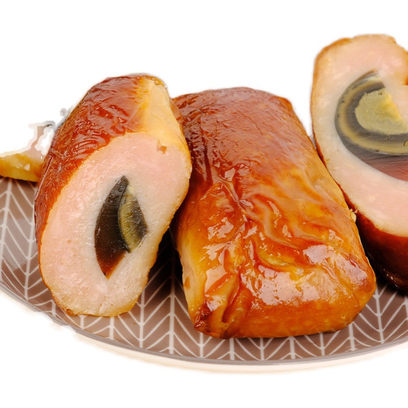 松花鸡腿肠东北皮蛋肠哈尔滨香肠特产即食卤味下酒菜小吃熟食