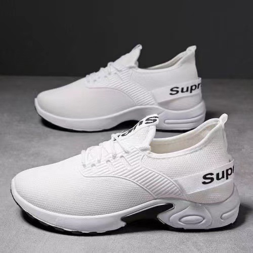 One Piece Dropshipping Summer Lace up Breathable Mesh Style for Sports Pumps Men's Mesh Cloth Shoes Thin Light Running Cloth Shoes