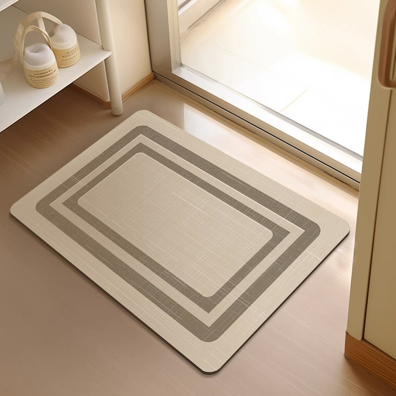 Diatom Ooze Bathroom Non-Slip Floor Mat Toilet Water-Absorbing Non-Slip Mat Quick-Drying Toilet Door Mat Doormat Carpet