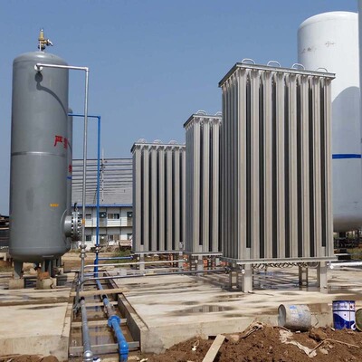 定制集中供气站用空温式气化器液氧汽化器