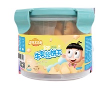 正旺牛乳软饼干宝宝奶酪手指饼干儿童辅食品盒装60g