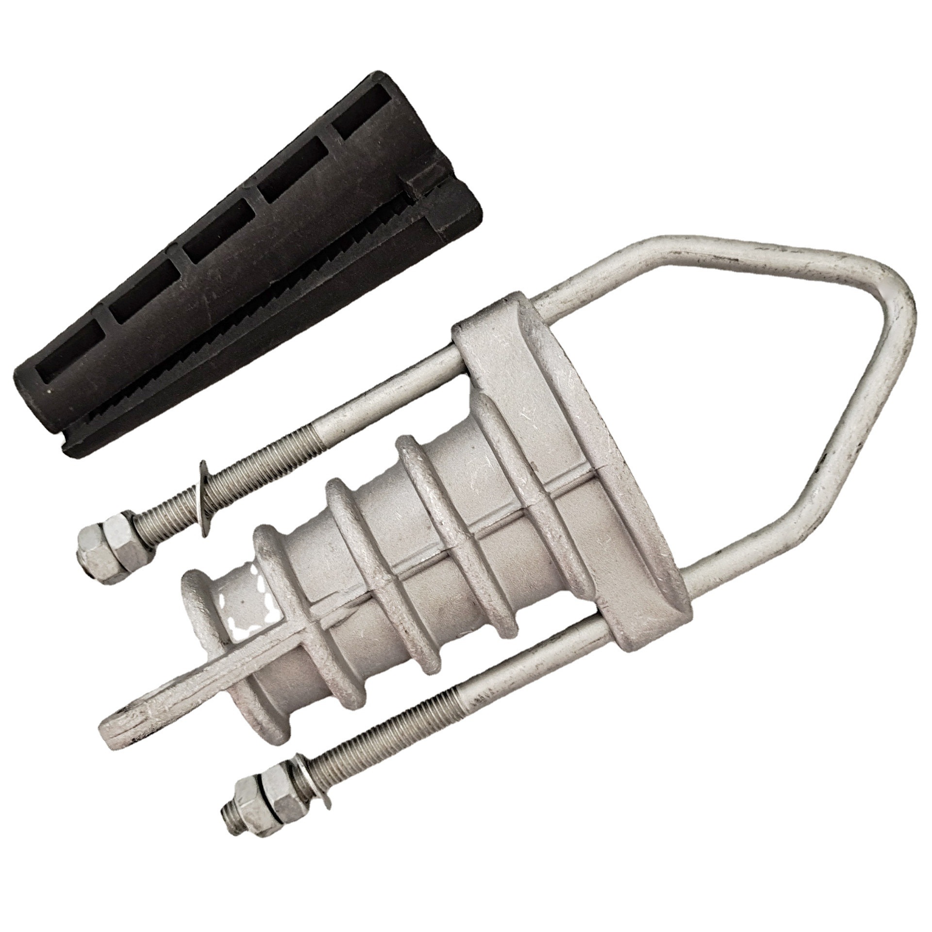 楔形绝缘耐张线夹jne/nxj-2挂板电缆导线固定夹电力线路金具