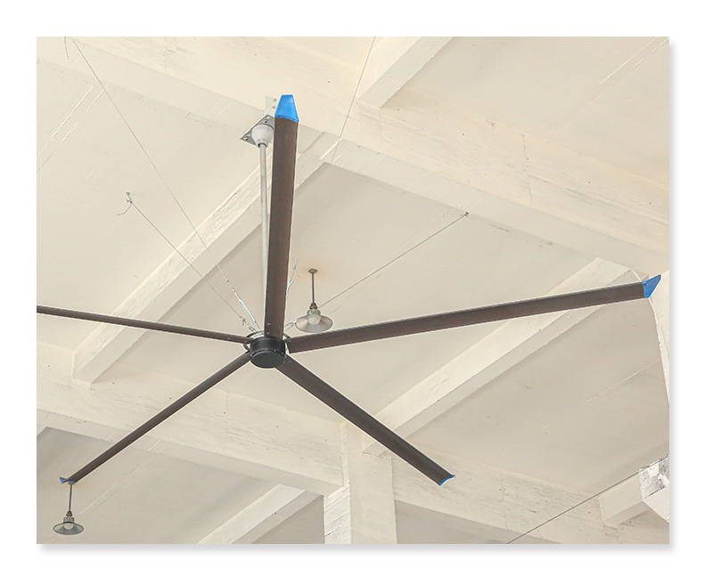 风扇大功率电扇车间厂房风扇吊顶永磁静音通风7米大型工业吊扇