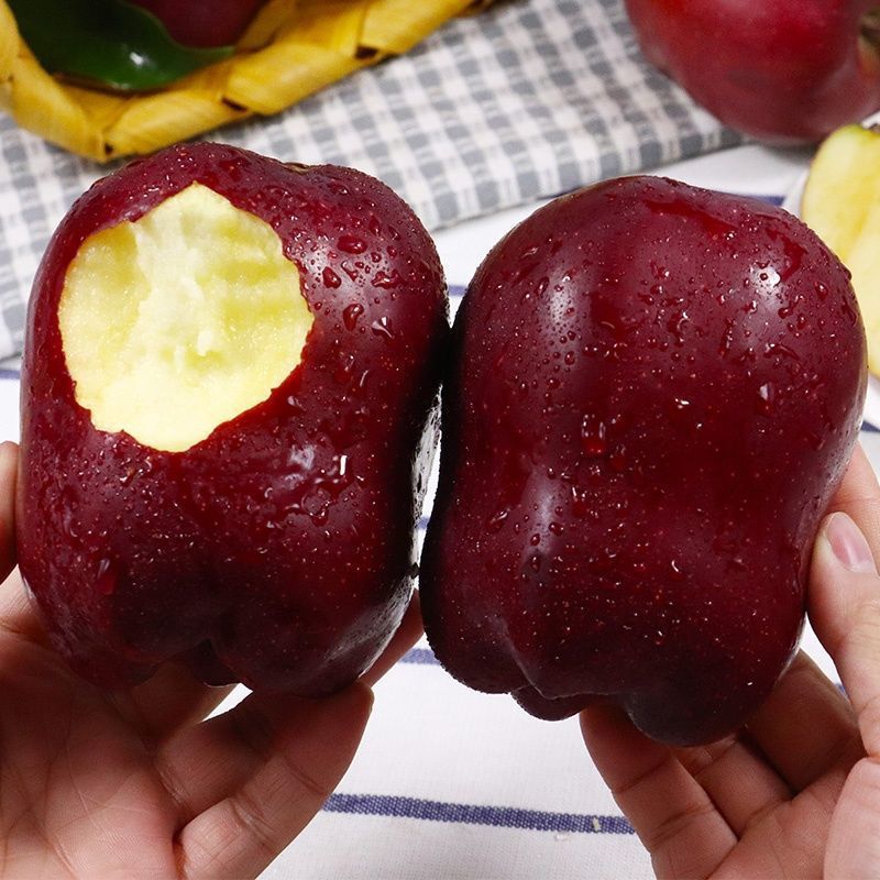 甘肃天水花牛苹果蛇果新鲜水果整箱批发大果3/5/10斤