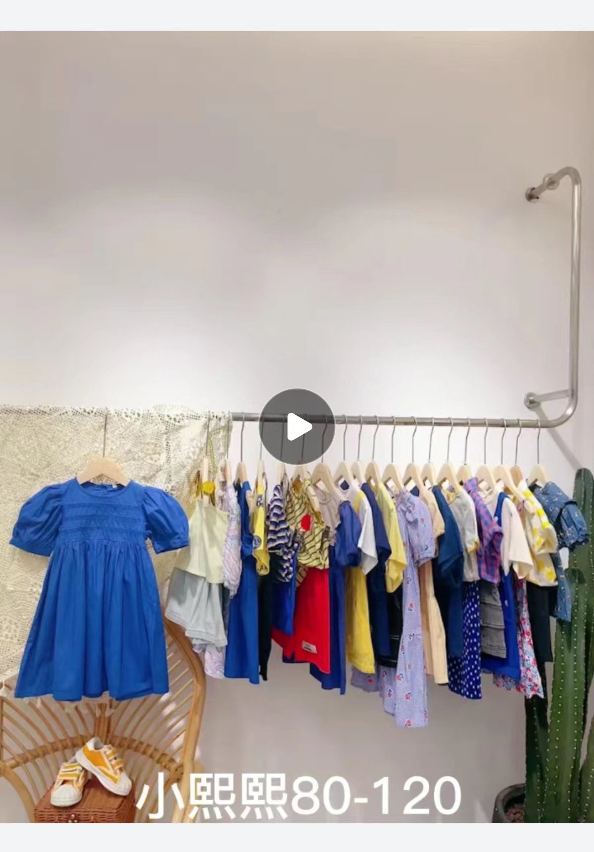 汐花糖 小熙熙品牌童装批发 拾摁初熙熙布衣童装工厂童装货源打包