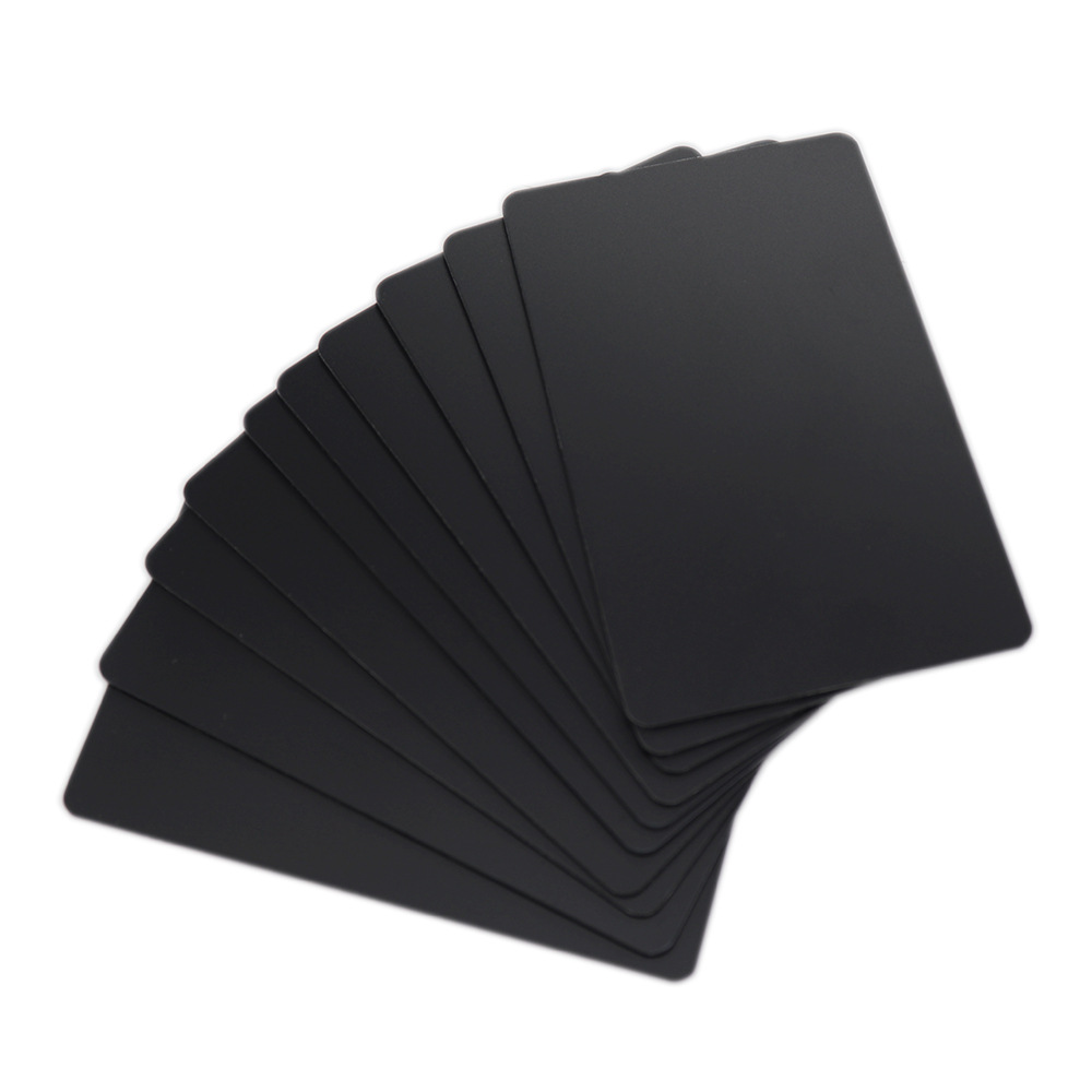 现货 rfid卡 黑色pvc nfc卡智能名片门禁ic卡
