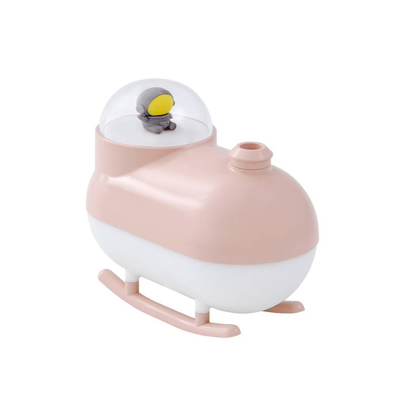 Cross-Border Astronaut Humidifier Colorful Night Lamp Humidifier Household Desk Spaceship Water Replenishing Instrument Heavy Fog Wholesale