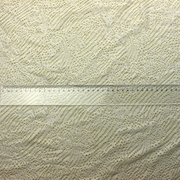 针织纬编锦纶尼龙氨纶大提花单面网眼布蕾丝网眼布透视装服装面料