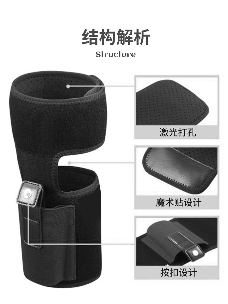 户外战术腿部枪套隐藏式适用型透气潜水料手枪套野战脚踝绑腿枪套