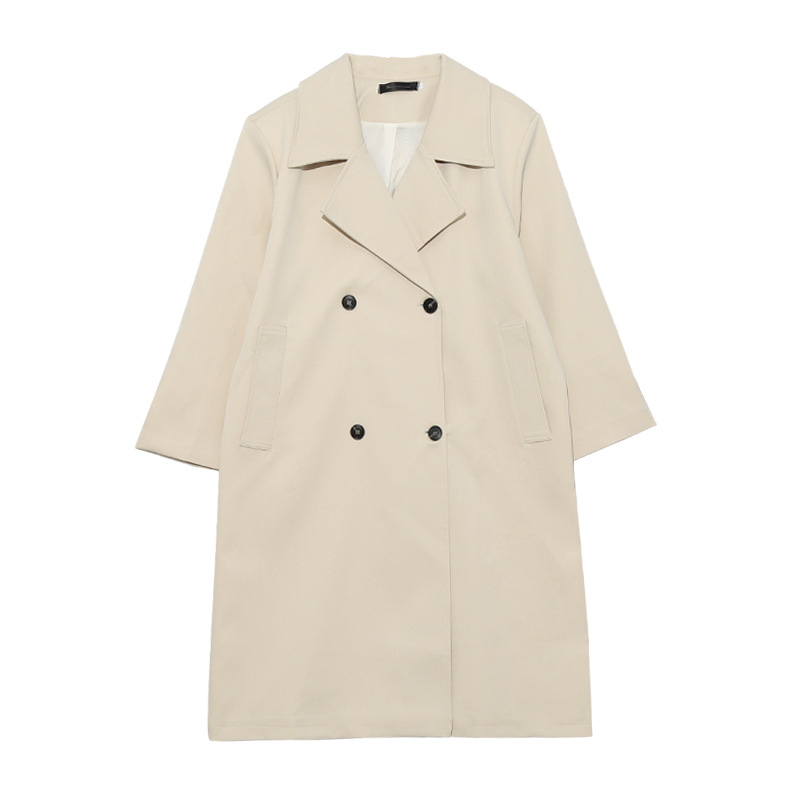 Large Size New Korean Version of the Trench Coat