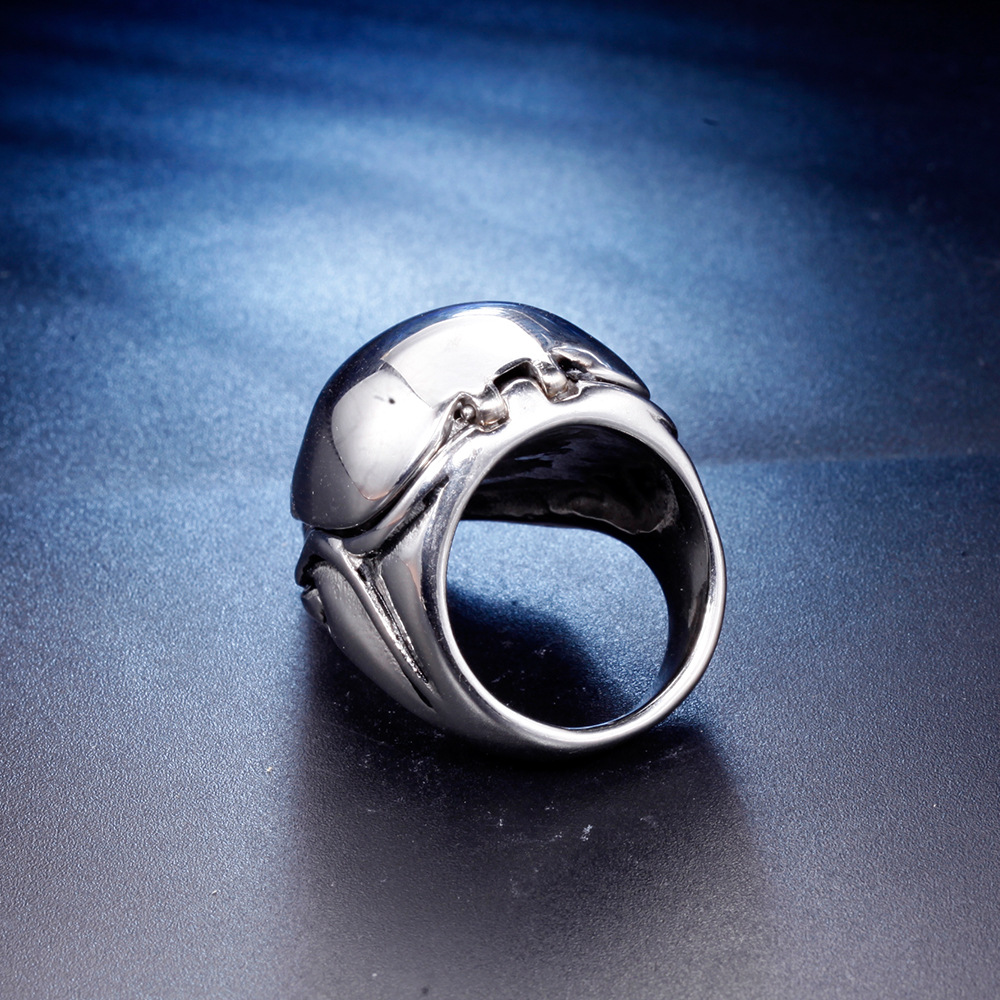 跨境新款欧美 时尚指环个性百搭首饰 鲨鱼戒指 可开合戒指