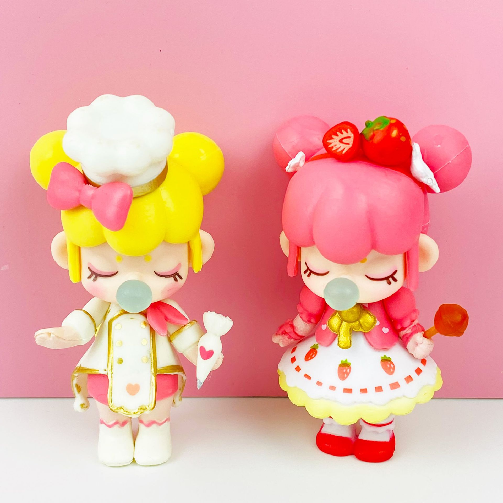 下午茶系列盲盒手办梦境小女仆公主扭蛋娃娃机玩具公仔蛋糕摆件