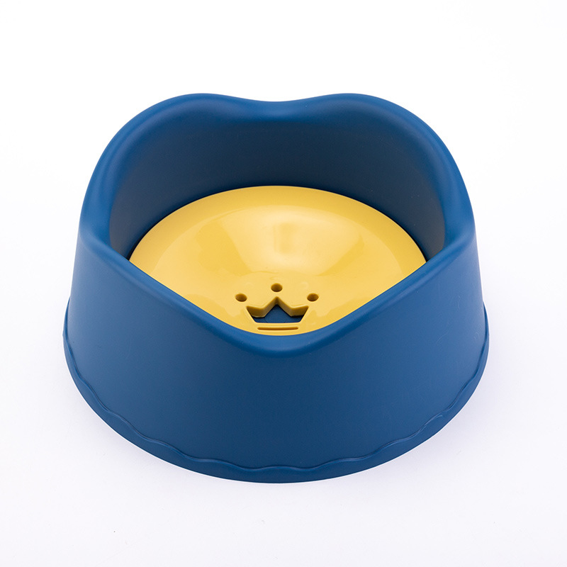 Dog Basin Pet Floating Bowl Cat Mouth Wet-Proof Floating Bowl Splash-Proof Loop Pet Drinking Bowl in Stock Wholesale