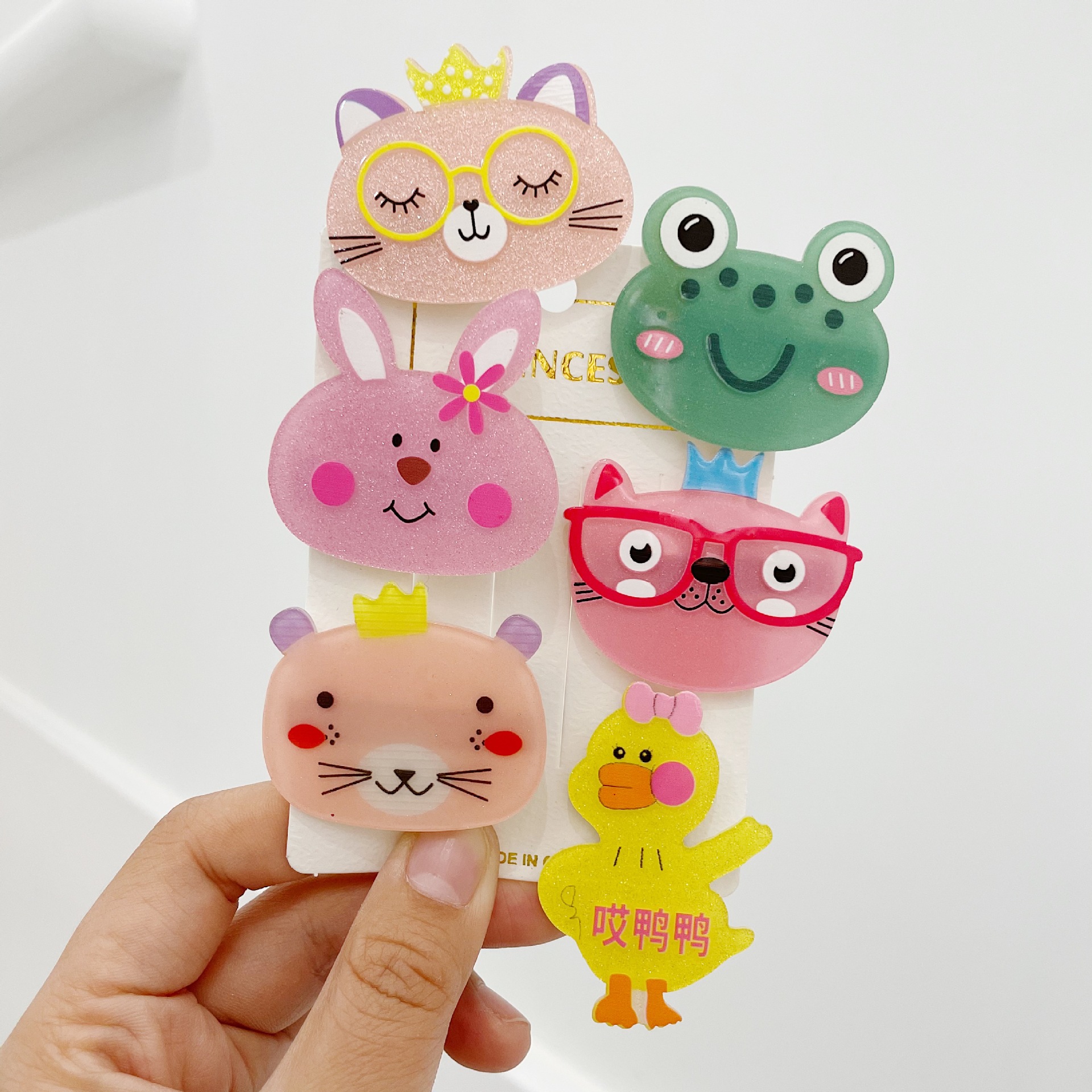 亚克力卡通发夹