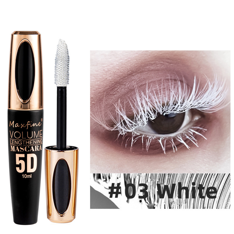 Cross-Border Makeup Maxfine 5d Mascara Set Wholesale Waterproof Sweat-Proof Not Smudge Long Base Multi-Color