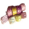 Manufacturers Supply Two-Color Paper String Diameter about 4mm DIY Handmade Material Toy Woven Material 15 M