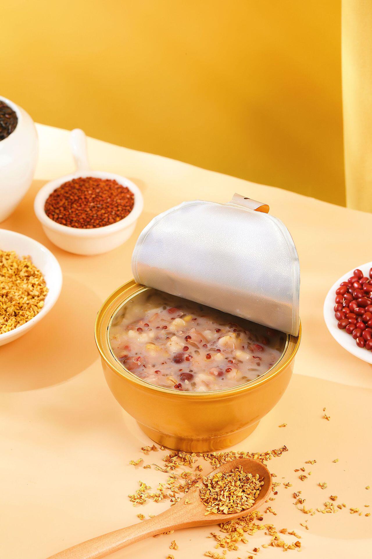 厂家直供桂花藜麦风味燕窝粥孕妇营养早餐下午茶即食营养粥养生粥