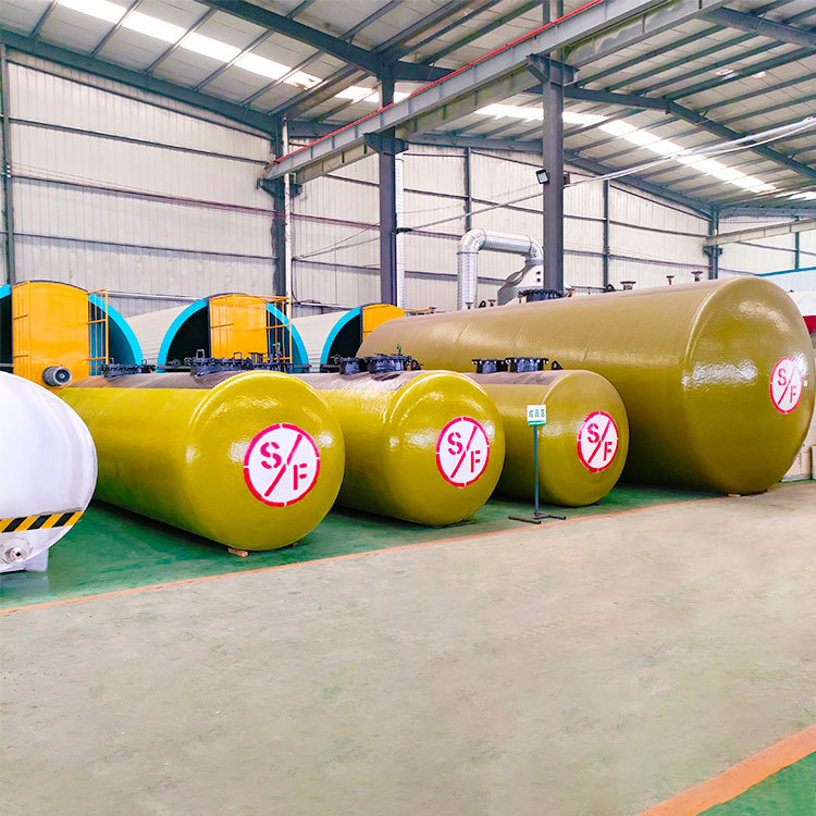 sf双层罐 加油站储油罐 卧式多功能化工储存罐防渗设计地埋