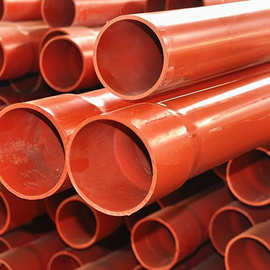 湖南三普6米长扩口pvc电力管市政埋地抗电流电线保护套绝缘穿线管