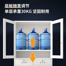 档案资料柜财务凭证柜钢制带锁抽屉矮柜铁皮办公室文件柜储物书柜