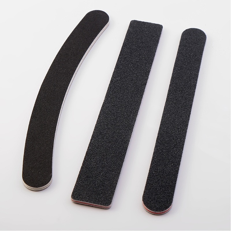 Multi-Shape Nail File in Stock Wholesale Eva Wood Board Sand Nail File Nail Burnishing Stick Manicure Implement