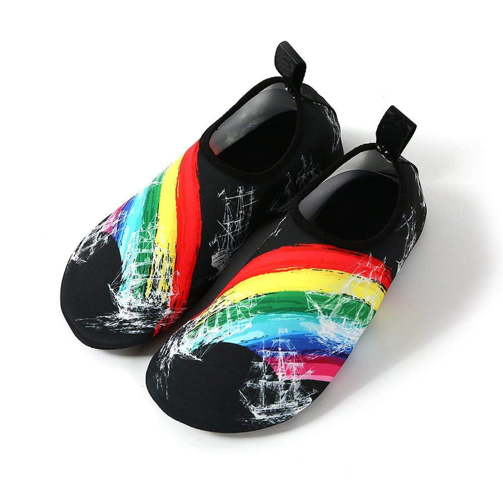 男浮涉水沙滩袜水上运动鞋赤脚快干瑜伽袜一脚蹬男女式大码鞋