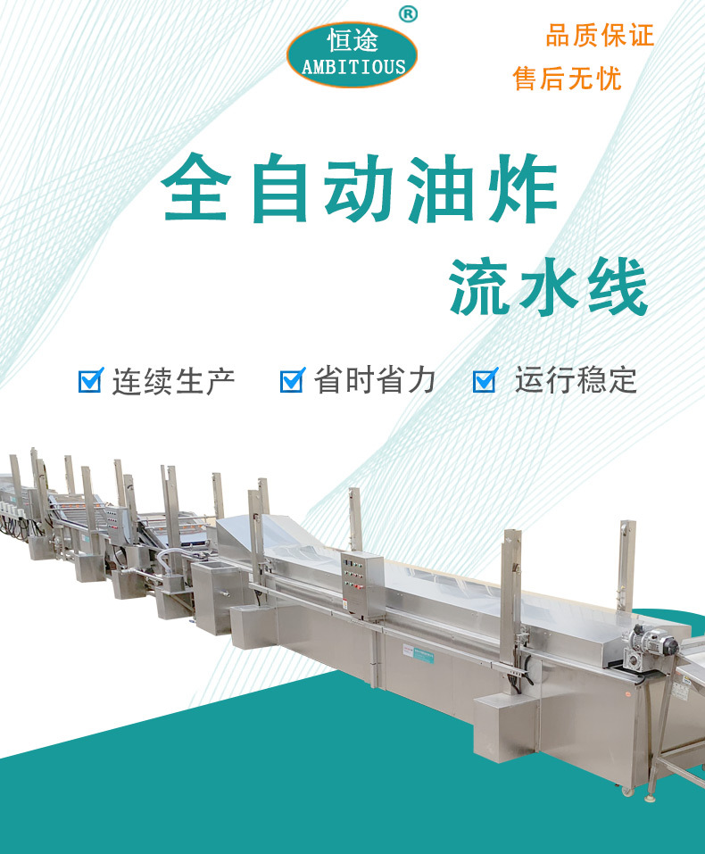全自动油炸线