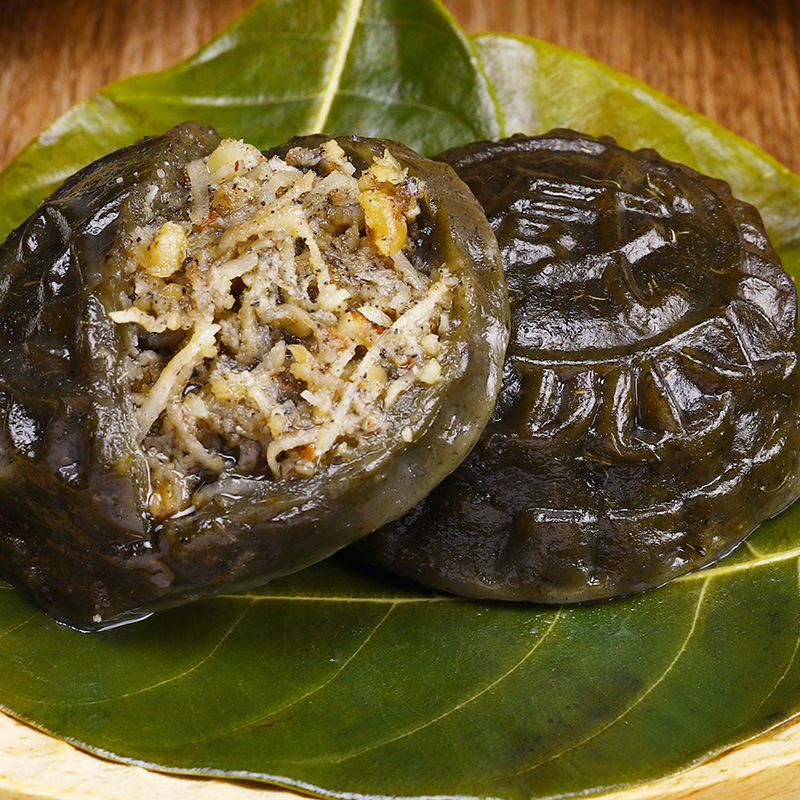 湛江阿婆田艾籺椰丝花生芝麻艾草青团咸甜糯米籺广东农家糍粑糕点