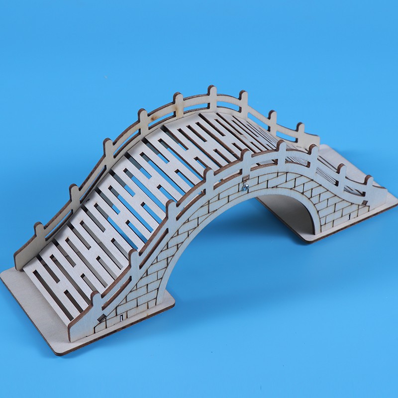 儿童diy桥梁模型玩具手工学生科技小制作拱桥材料小发明新品批发