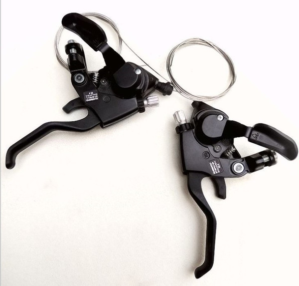 航康山地车自行车铝合金刹把刹车手闸折叠车闸把单车手把配件装备