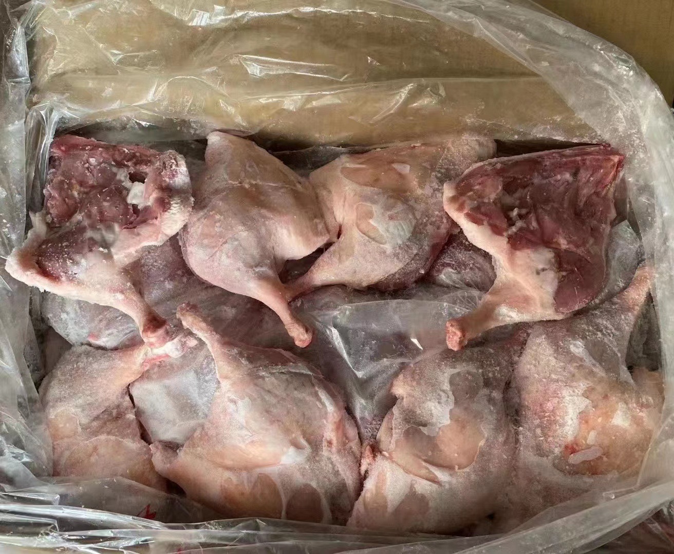 鸭腿冷冻鸭全腿大鸭腿蝴蝶腿快餐员工餐鸭肉鸭货餐饮食材20斤商用