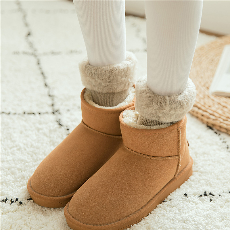 [Main Push] Thick Socks for Women Winter Thickened Fleece-Lined Warm Long Long Socks Wool Socks Snow Socks Towel Ski Socks