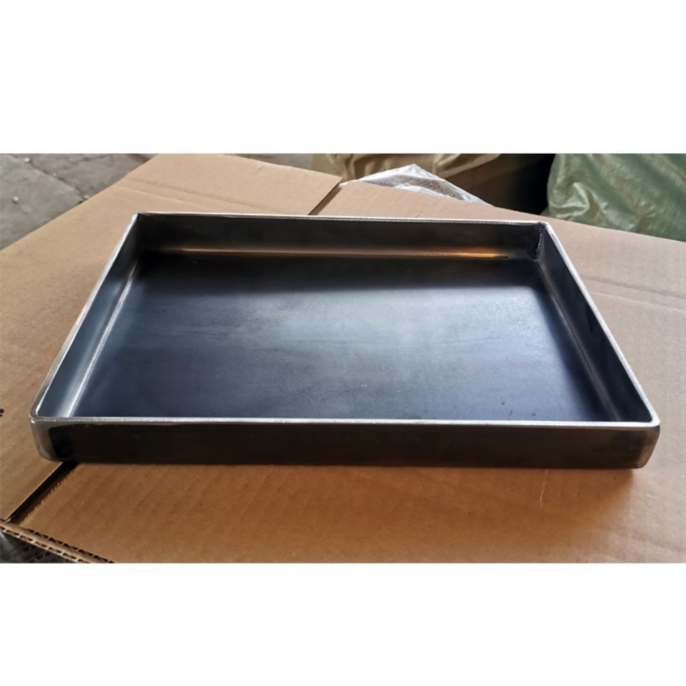 烤肠机铁板盘平底铁板烧烤盘脆皮蛋仔汉堡机烤肠机替换平铁盘熟铁