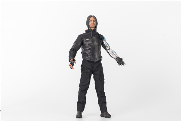 复仇者联盟 hc 1/6 冬日战士 冬兵 美国队长3 内战 可动 盒装手办