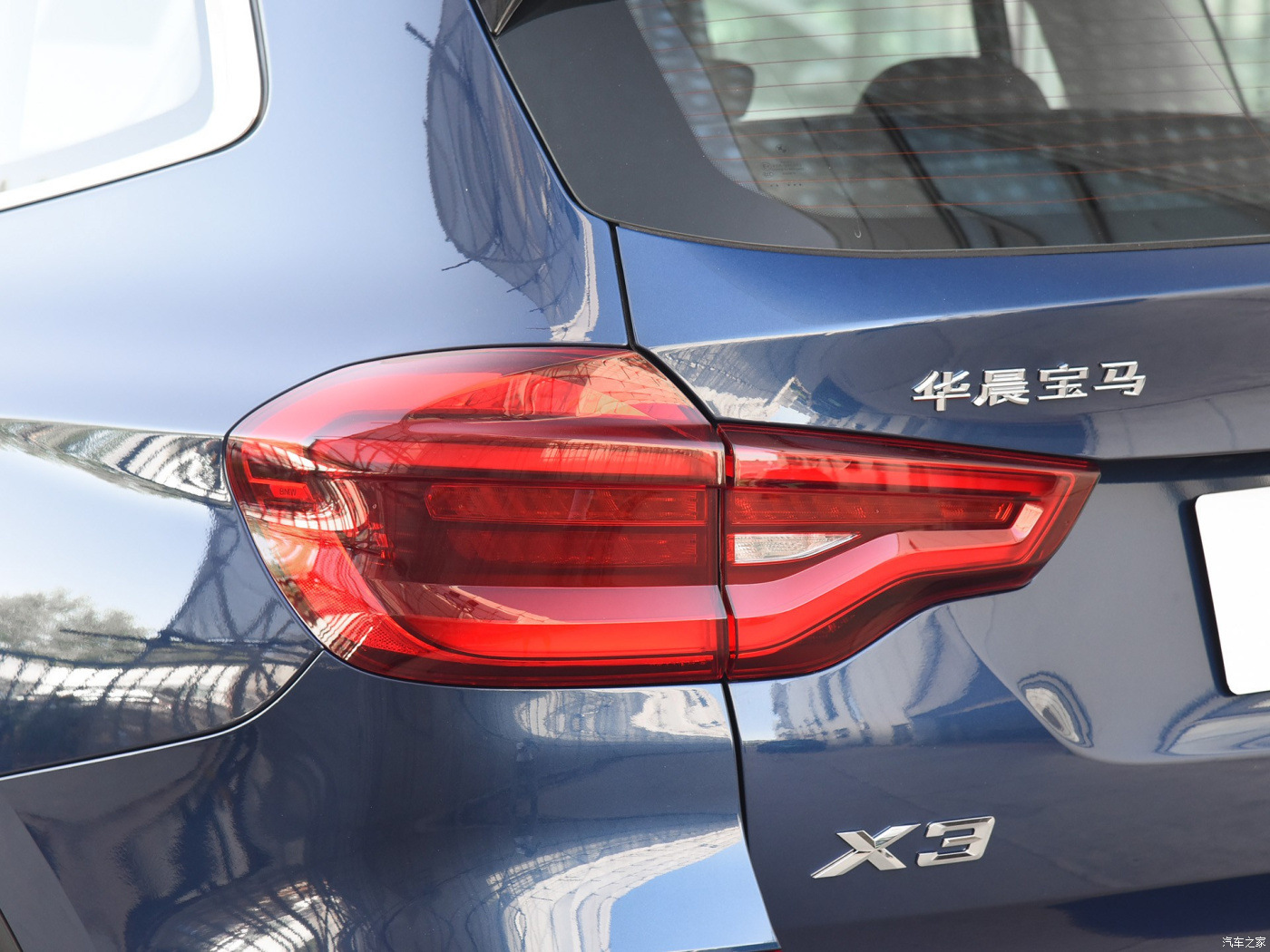 适用于18-21款宝马x3尾灯罩 宝马x3后尾灯壳倒车灯刹车灯防撞灯壳