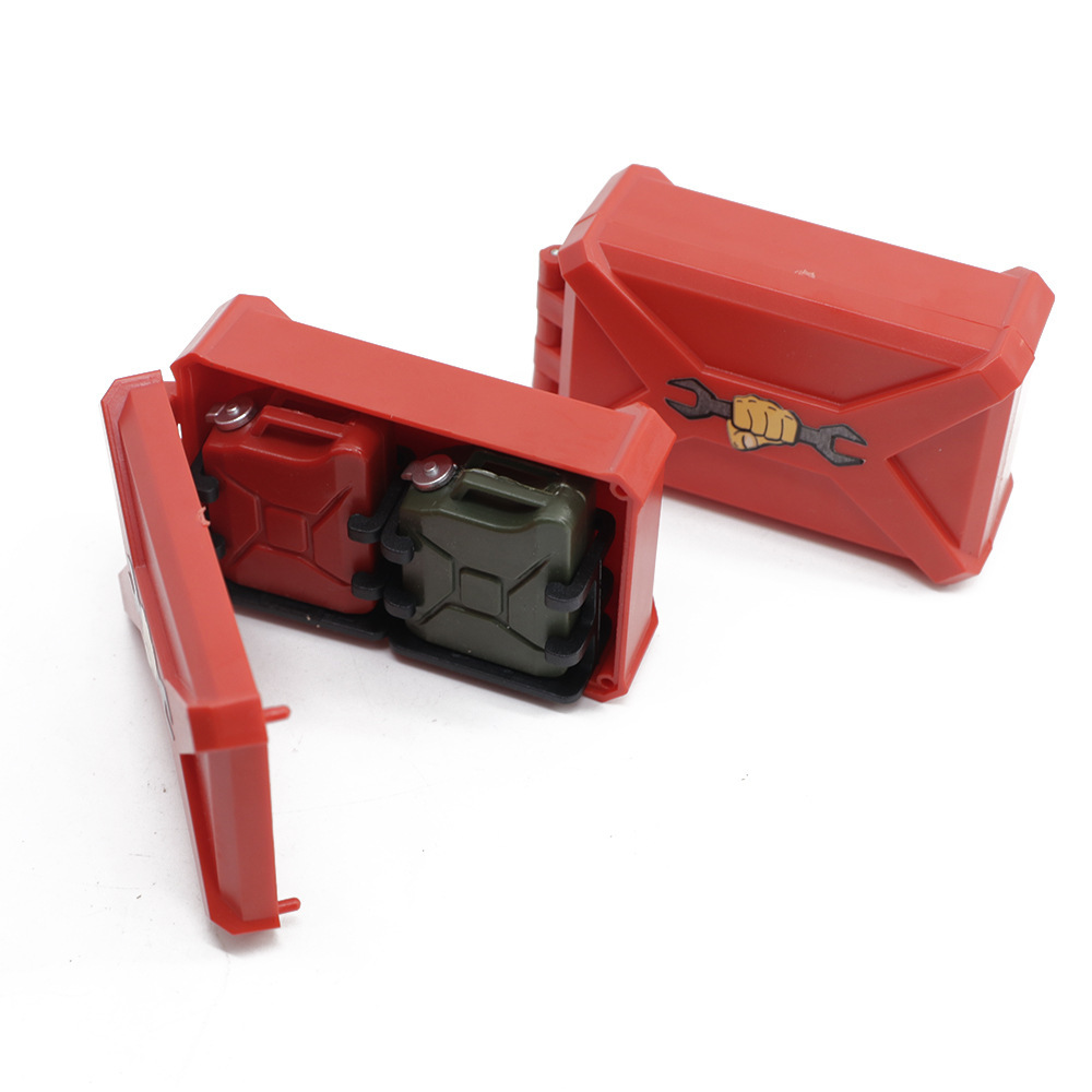 Simulated Climbing Car/10 Tool Box Decorative Parts Luggage Suitcase Trx4 Scx10 90046 Universal
