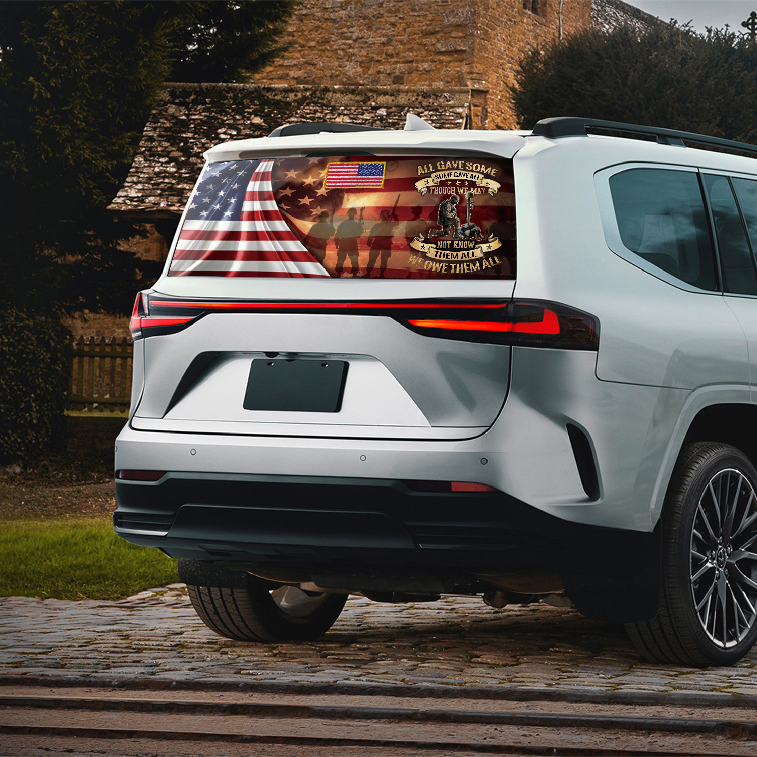 来图定 制后车窗广告车贴汽车后车挡风玻璃透明单透视车贴diiy