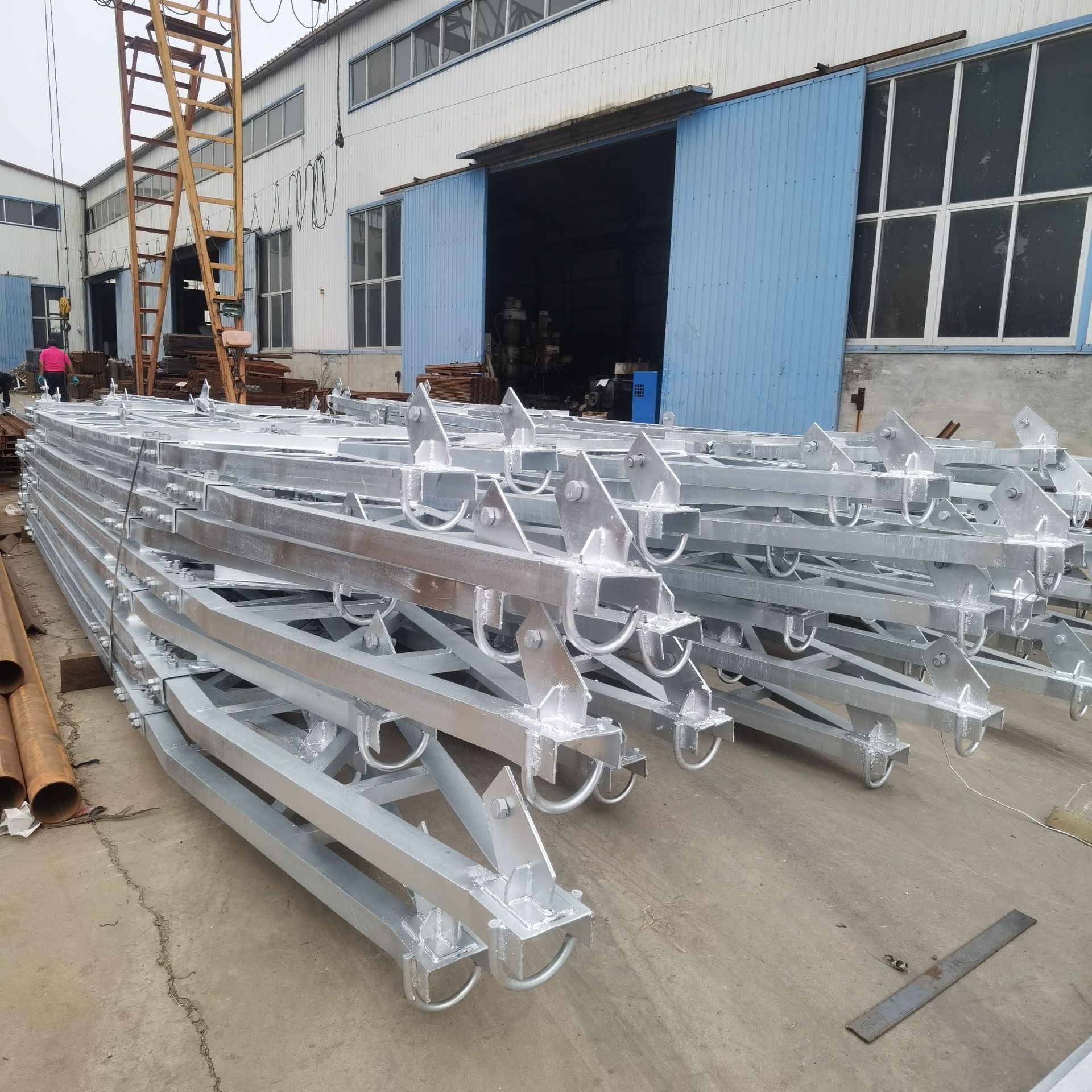 工厂直批35kv电力角铁支架不锈不腐叉梁热镀锌金具持久耐用铁件