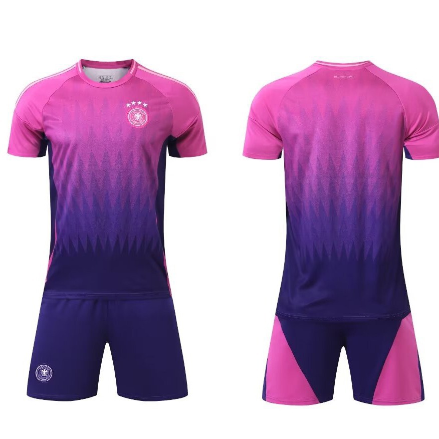 24-25b德国客场紫色国家队足球服儿童成人训练队服14