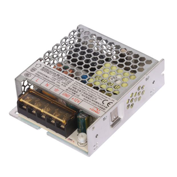 ac转dc电源50wled电源 24v摄像头电源 2.2a驱动器电源 厂家定制