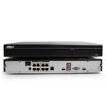 大华poe网络硬盘录像机nvr监控主机h.265高清 dh-nvr4208-8p-hds2