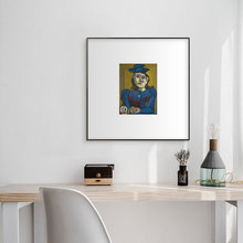 世界名画毕加索抽象人物头像装饰画客厅卧室书房挂画当代艺术版画