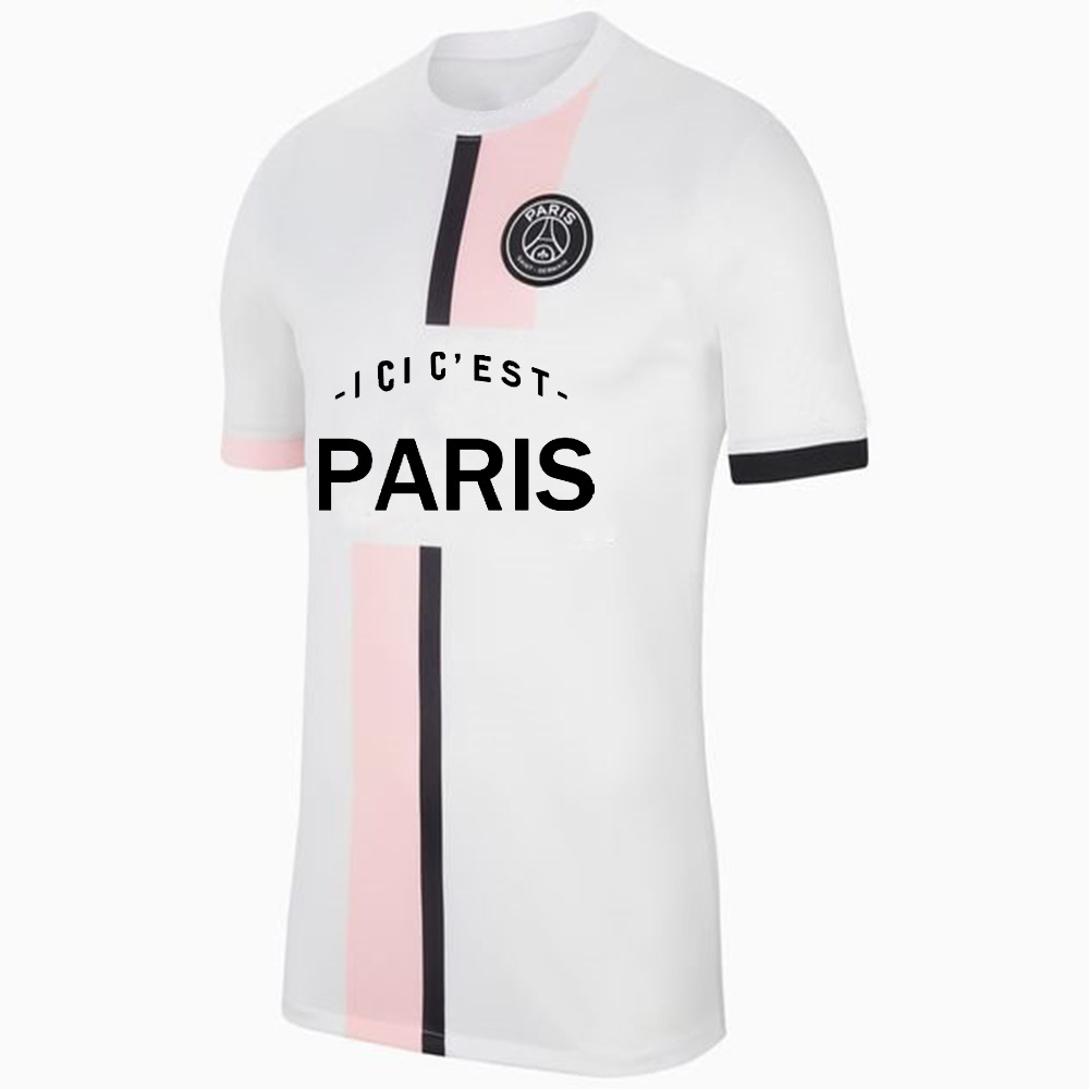 20-21巴黎圣日耳曼球衣客场足球服7号姆巴佩10号内马尔aj联名球衣