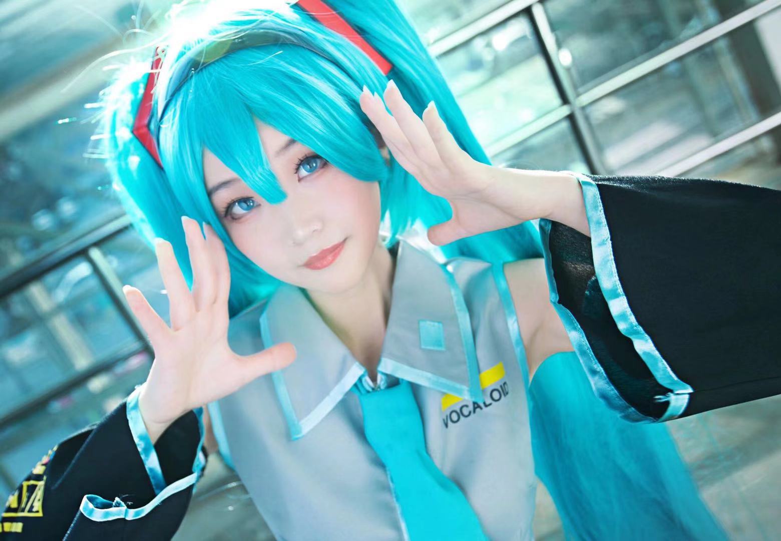 【现货】初音未来 miku 公式服 cos服 初音衣服 初音cosplay服装