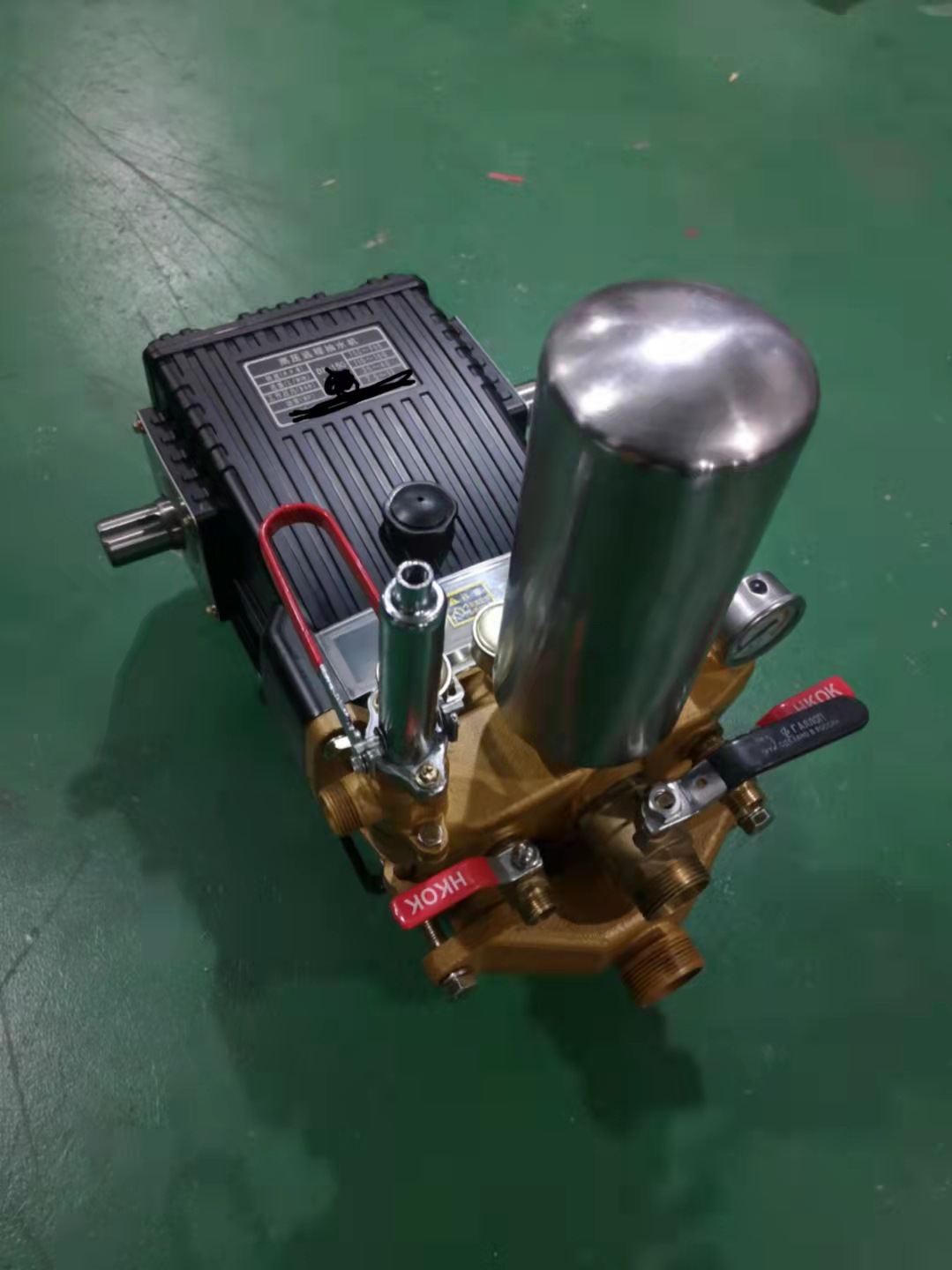 三缸柱塞泵农用高压打药送水喷雾器清洗压力泵园林清洗wx--120型