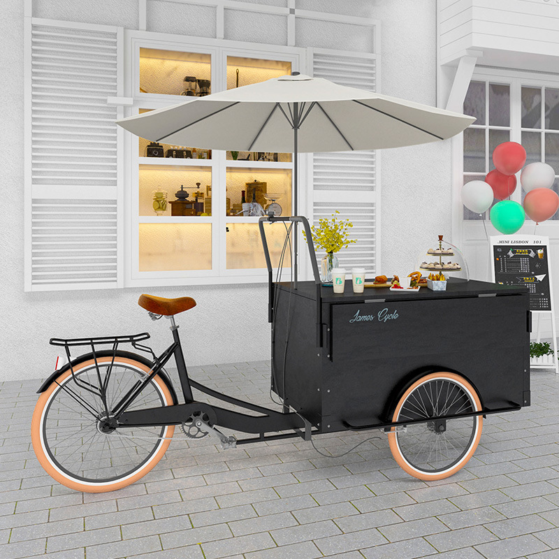 移动三轮餐车摆摊推车流动小吃车多功能收纳车夜市烧烤车路边摊摆