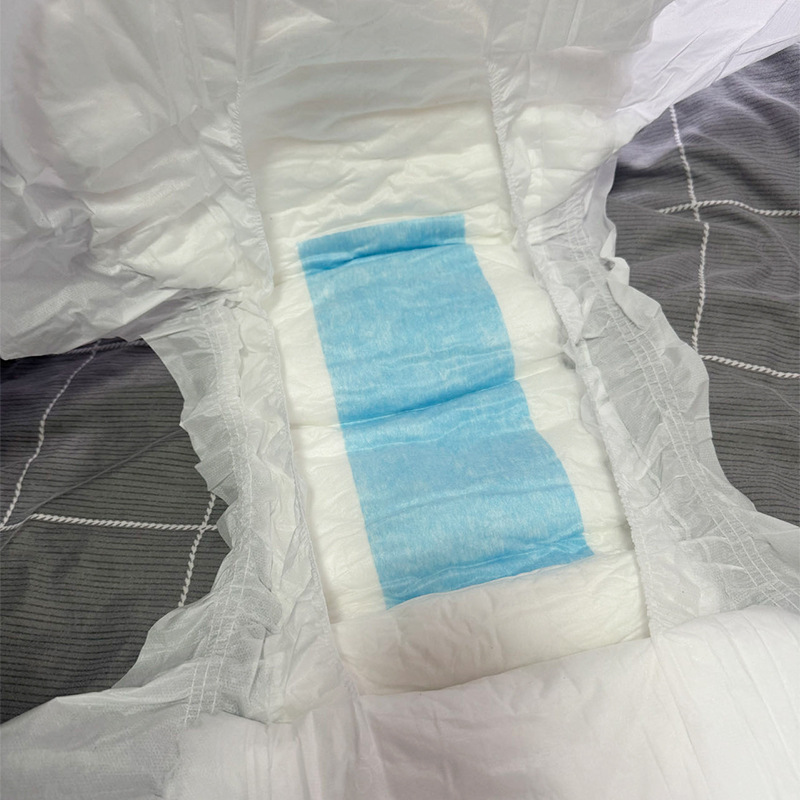 防侧漏蓝芯l码成人纸尿裤加厚男女老人专用尿不湿立体护围尿布