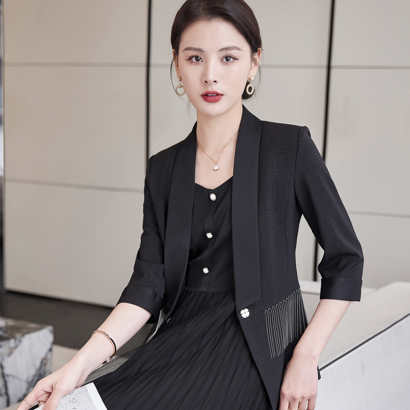 男女同款职业装西装套装 女士酒店正装银行工作服 售楼部女装西服