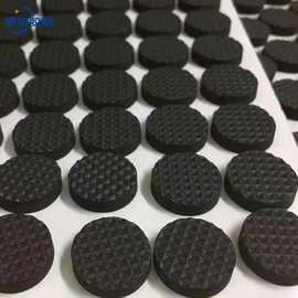 EVA泡棉单面带胶防滑脚垫片减震家具格纹网格胶粘