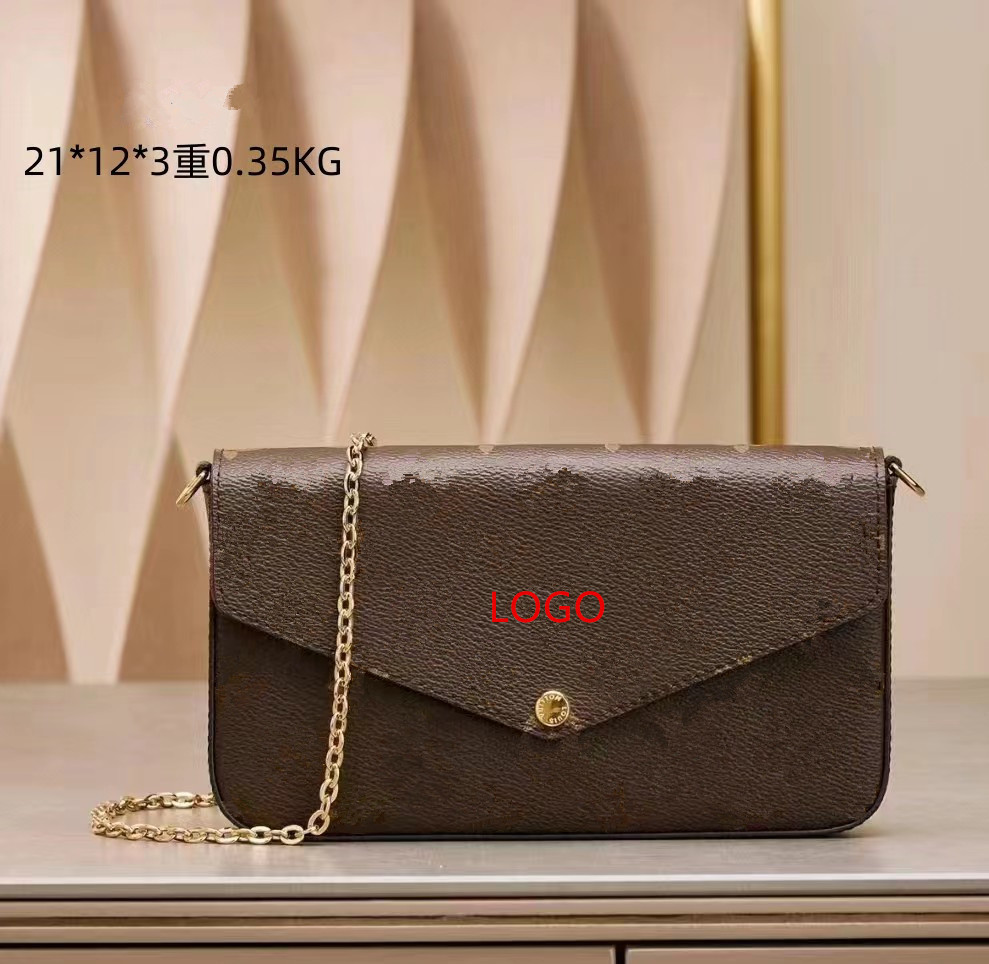 Foreign Trade Chinese and Ancient Three-in-One Mahjong Bag Printing European and American Style Retro Shoulder Bag Chain Donkey Same Style Wholesale Delivery